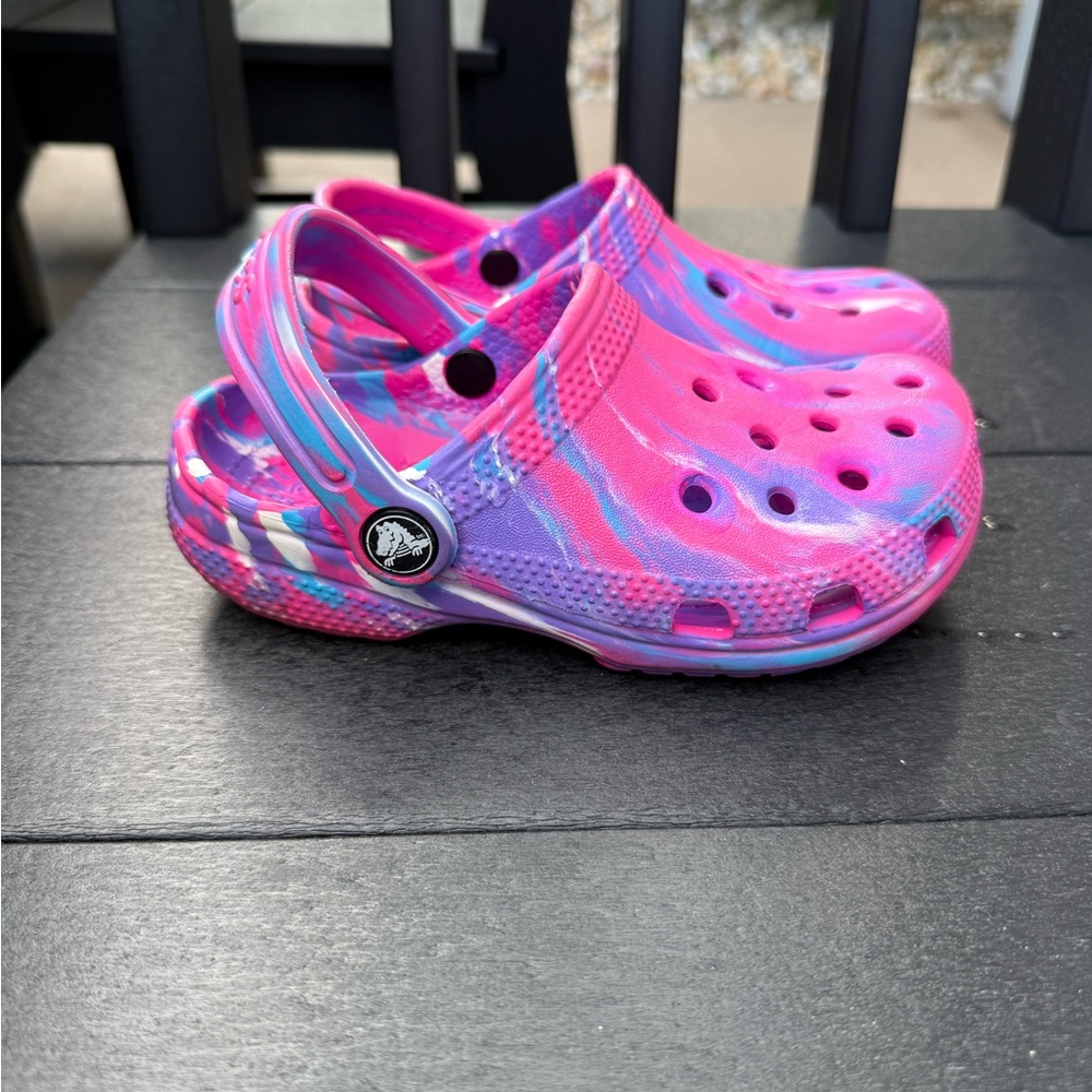 Colorful Kids Crocs size 11 - kids clogs
